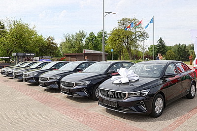 Ключи от 20 легковых автомобилей получили учреждения здравоохранения Брестской области