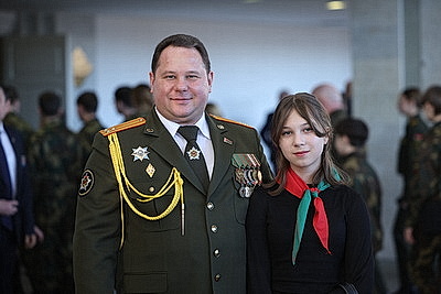 Торжественное собрание ко Дню защитников Отечества прошло в Минске