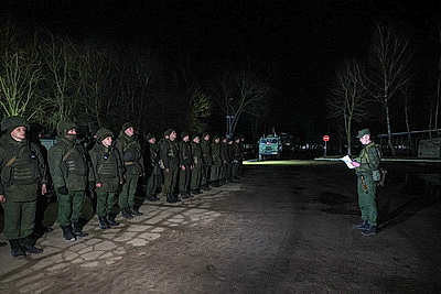 Внезапная проверка боеготовности началась в 62 зрп