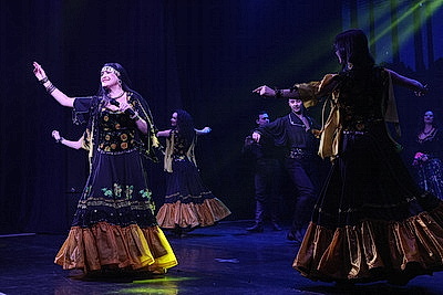 Сольный концерт коллектива \"Аллюр\" прошел на сцене Молодежного театра эстрады