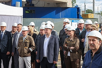 Тоннелепроходческий комплекс \"Мария\" приступил к работе