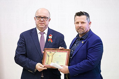 Жук - сотрудникам СМИ: от вашей работы зависит, будет ли мирное небо над головами наших детей