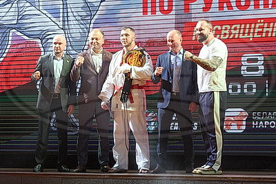 Вадим Ролич стал обладателем пояса чемпиона Евразии по рукопашному бою