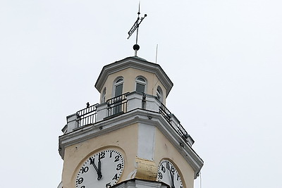 Миниатюрная скульптура каланчового пожарного открылась в Витебске