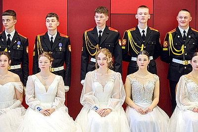 В Гомеле прошел областной новогодний кадетский бал