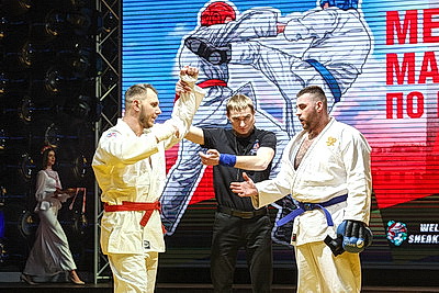 Вадим Ролич стал обладателем пояса чемпиона Евразии по рукопашному бою