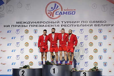 Международный турнир по самбо на призы Президента прошел в Минске