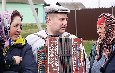 Сохранение традиций. Весенний обряд \"Ваджэнне Сулы\" в Гомельском районе