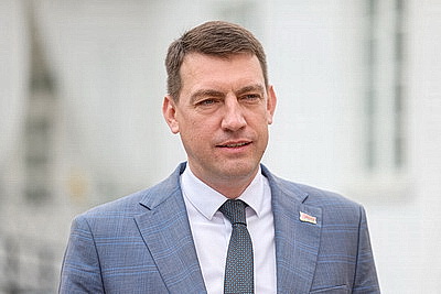 В Гродно возводят многофункциональный спортивный комплекс, работы выполнены более чем на 50%