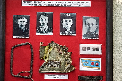 \"Не вернувшимся из полета\": в Витебске открылась белорусско-российская выставка о героях-летчиках