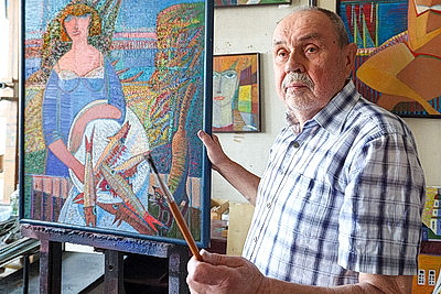 Художник из Лепельского района удостоен звания заслуженного деятеля искусств