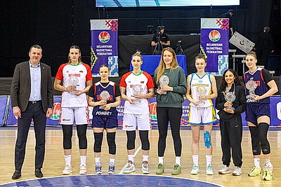 Белорусские баскетболистки заняли второе место в розыгрыше Кубка Халипского