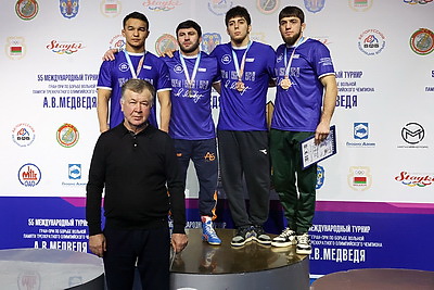 Турнир по вольной борьбе памяти Медведя прошел в Минске