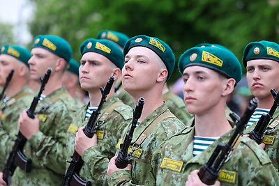 Пограничники в Гродно приняли военную присягу