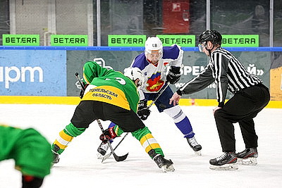 Сборная Брестской области выиграла бронзу республиканских соревнований по хоккею среди любительских команд