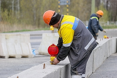 Монтаж пролетных сооружений на новой ветке моста через Мухавец в центре Бреста планируют начать летом