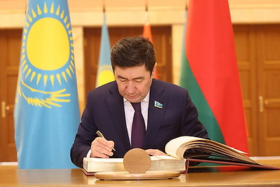 Сергеенко на встрече с делегацией Казахстана отметил роль парламентариев в продвижении объединительной повестки