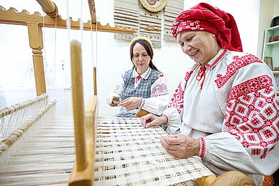 Уникальные рушники создает мастер Марина Гущо из Городка