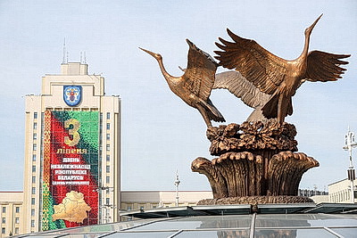Минск украсили ко Дню Независимости