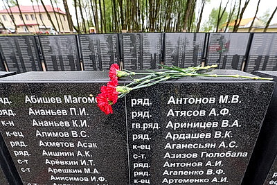 Памятник на братской могиле после реконструкции открыли в Витебском районе