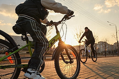 Солнечный весенний день в Минске