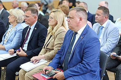 В Россонах проходит выездное заседание совета при Президиуме Совета Республики