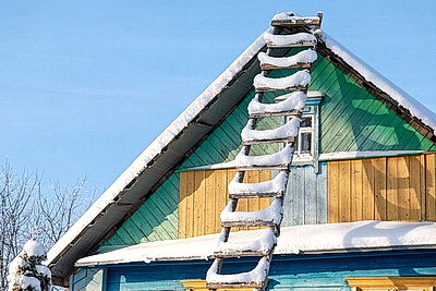 Зима в белорусской глубинке