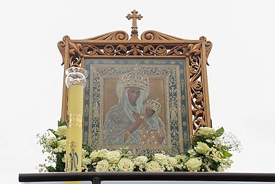 В Будславе прошли торжества в честь иконы Божьей Матери