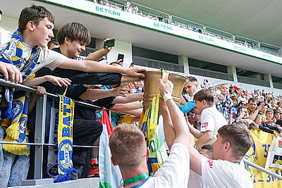 Борисовский БАТЭ в шестой раз стал обладателем Кубка Беларуси по футболу