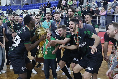 Спортсмены \"Столицы\" в третий раз выиграли Кубок Беларуси по мини-футболу