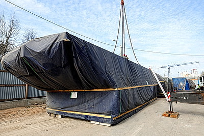 Tоннелепроходческий механизированный комплекс \"Мария\" доставлен в Минск из КНР