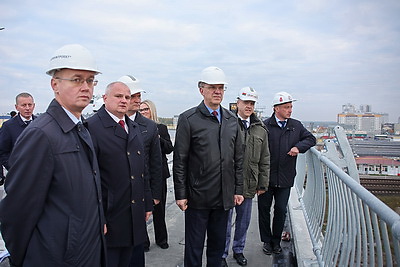 Строительство путепровода Колесникова-Тимирязева в Минске вышло на завершающий этап