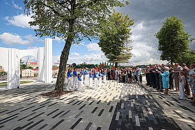 Празднование Дня Независимости в Гродно
