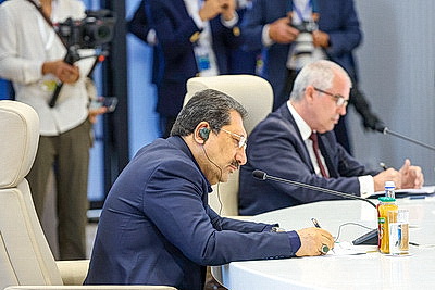 Турчин принимает участие в заседании Евразийского межправсовета в Чолпон-Ате