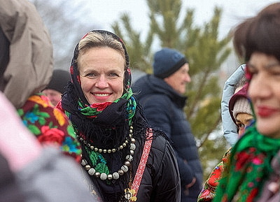 Старинный обряд \"Чырачка\" провели в агрогородке Тонеж