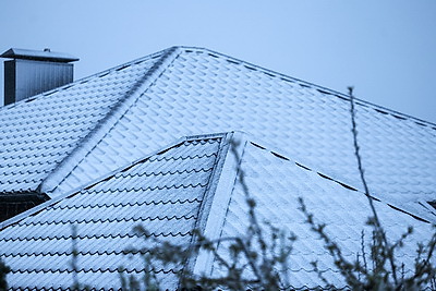 Мокрый снег выпал в Гродно