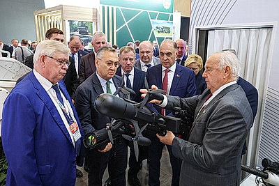 Выставка \"Национальная безопасность. Беларусь-2026\" проходит в Минске