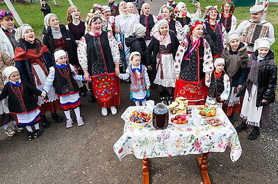 Сохранение традиций. Весенний обряд \"Ваджэнне Сулы\" в Гомельском районе