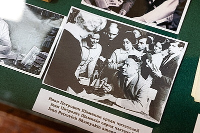 К 105-летию Ивана Шамякина: в Добрушском краеведческом музее воссоздали рабочий кабинет народного писателя Беларуси