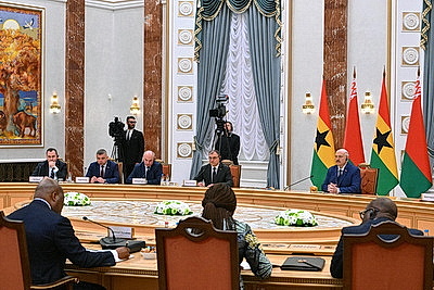 Лукашенко рассчитывает на развертывание полномасштабного сотрудничества с Ганой