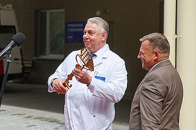 Новый диагностический корпус областного клинического кардиоцентра открыли в Гродно