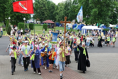 В Будславе прошли торжества в честь иконы Божьей Матери