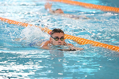 Пресс-конференция и тренировка накануне открытого чемпионата по плаванию прошла в Минске