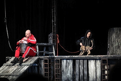 Российский театр представил спектакль \"Лада, или Радость\" на театральном форуме \"M.@rt.контакт\"