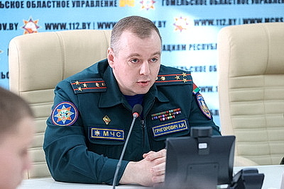 Около 120 бойцов Молодежных отрядов охраны правопорядка объединил областной сбор в Гомеле