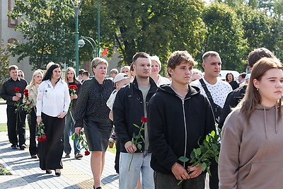 В Березе прошли автопробег, шествие и митинг в память о жертвах концлагеря \"Береза-Картузская\"