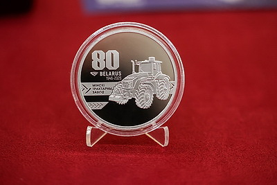 Первые памятные монеты, отчеканенные в Беларуси, поступят в продажу 29 апреля