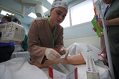 Операция \"Спасение\". Олимпиада по анестезиологии и реаниматологии для студентов-медиков прошла в Минске
