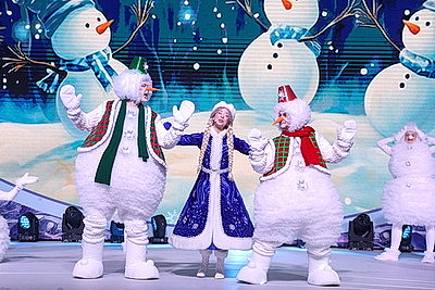 Маленькие гости Дворца Независимости окунулись в сказку