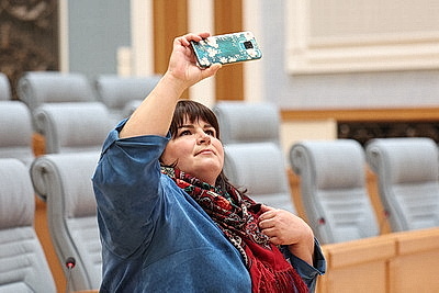 Сотрудники РНПЦ онкологии и медицинской радиологии стали гостями Дворца Независимости